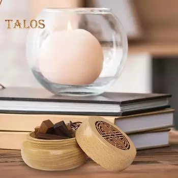 Деревянный ароматерапевтический диффузор, освежитель воздуха в машину, диффузор эфирных масел, круглая арома-ароматизатор, украшение для дома и офиса A