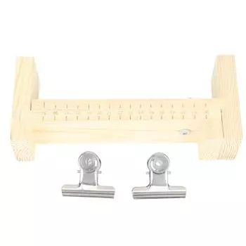 Деревянный браслет Jig металлические зажимы регулируемый ручной инструмент для изготовления веревки для скручивания плетения вязания