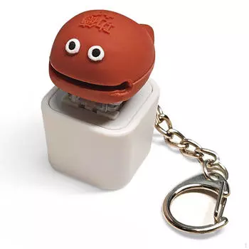 Деревянный брелок с рыбой, брелок, подвесные кнопки, игрушка на палец, креативная подвеска, сумки, аксессуары для сумки