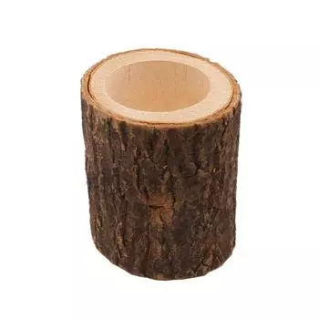 Деревянный чайный светильник в деревенском свадебном подсвечнике, украшение для сочной плантатора S