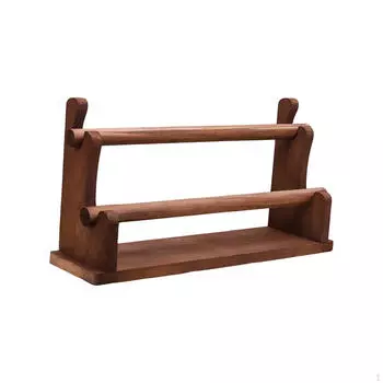 Деревянный держатель для браслета, подставка для ожерелья, подставка для хранения ювелирных изделий, стойка для наручных часов для магазина 2 Tier