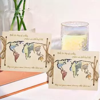 Деревянный держатель для денег, подарочный держатель для денег, подарочная карта, простая сборка из дерева A