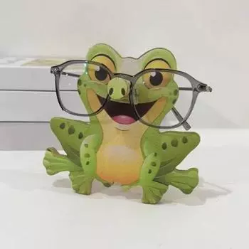 Деревянный держатель для очков в виде животных Yousheng, настольная подставка для очков, мультяшная подставка для очков, органайзер для солнцезащитных очков для дома, прикроватной тумбочки, офиса Monkey