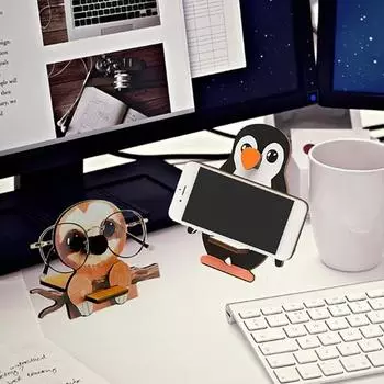 Деревянный держатель для очков Yousheng, подставка для очков в форме животного, настольный держатель для солнцезащитных очков для домашнего офиса, декор стола Giraffe