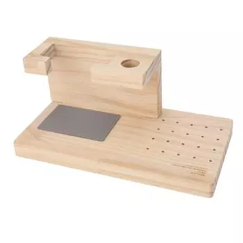 Деревянный держатель для сверлильных головок для гвоздей, 20 отверстий, профессиональный сверлильный станок для гвоздей