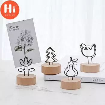 Деревянный держатель для заметок Hi Retro Hi