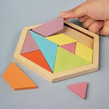 Деревянный детский пазл-головоломка, обучающий логическому мышлению, блок для веселья и разнообразия, строительные блоки