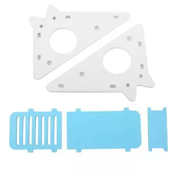 Деревянный домик для хомяка, гнездо для отдыха, сборка, подъем по лестнице, игрушка для упражнений и игр для маленьких питомцев(синий) синий