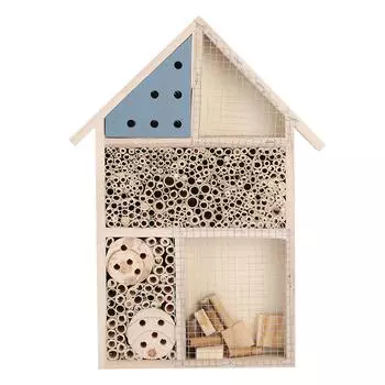 Деревянный домик для насекомых, пчелиный домик, деревянная комната для насекомых, гостиничный приют, украшение для сада, гнезда, коробка