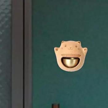 Деревянный дверной звонок, ветряная музыка, напоминание об открытии, подвесные колокольчики, звонок для ворот, деревянное украшение для входа