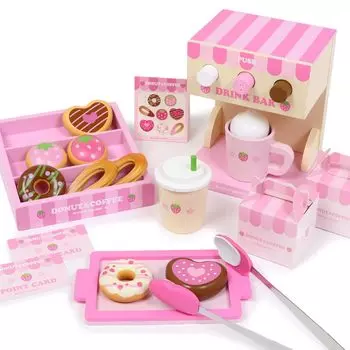 Деревянный игровой набор Mother Garden Sound Donut Shop 623-21584