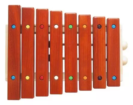 Деревянный игрушечный ксилофон Mastro Geppetto GRILLO