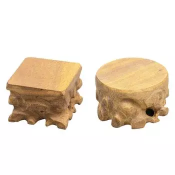 Деревянный каменный стенд для украшения дома и офиса, демонстрационные статуэтки, подставки для стола, гостиной, спальни, книжной полки, реквизит для фотографий