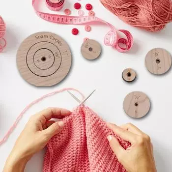 Деревянный круг для квилтинга Шаблон для квилтинга Круги для квилтинга Линейки для квилтинга Круг для маркера припуска на шов