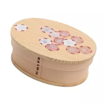 Деревянный ланч 18 см x x Уретан с текущей моделью j-kitchens Коробка с контролем влажности, 13,5 см 6,8 см, 700 мл, Отделка маки-э,