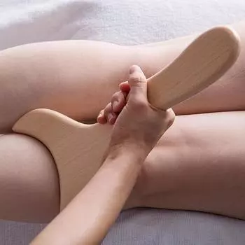 Деревянный лимфатический массажер, ручной инструмент для моделирования и контурирования тела, для снятия мышечного напряжения, уменьшения целлюлита и улучшения формы Fishtail scraping board