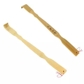 Деревянный массаж без посторонней помощи, Палка для постукивания по шее, Музыка старика, Скребковый инструмент, Скребковые грабли One Size жёлтый