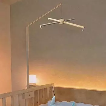 Деревянный мобильный каркасный комплект для кроватки, игрушка, сделай сам, 4-х ножное оборудование, поделки, вешалка для новорожденного with Screw