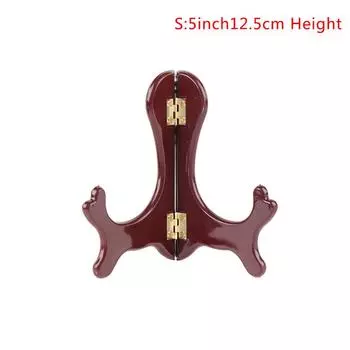 Деревянный мольберт, деревянный свадебный стол, подставка для фотокарточек, держатель для тарелки, домашний декор S:5inch12.5cm Height