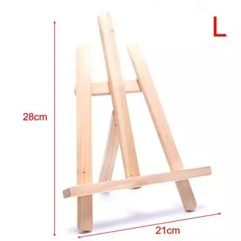 Деревянный мольберт для рисования, подставка для планшета, телефона, рамка, художественный штатив, полка для дисплея Large