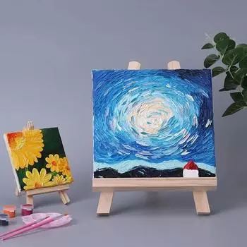 Деревянный мольберт, художественный мольберт, мини-регулируемый столик, подставка для карт, держатель для календаря, стойка для свадебного стола, домашний декор