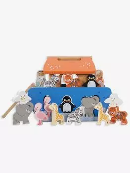 Деревянный набор с ковчегом и животными