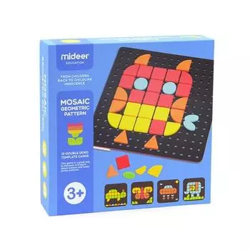 Деревянный пазл MIDEER Mosaic Animal, 1 комплект, лучший пазл для малышей в Корее