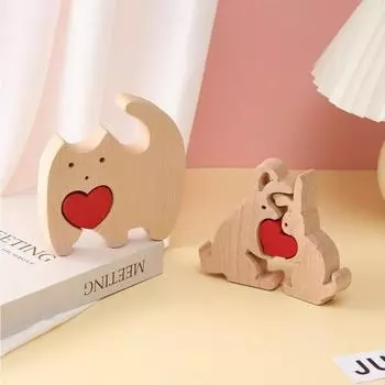 Деревянный пазл с животными, лиса, кролик, кошка, лошадь, дизайн, головоломка, орнамент, подарок на Рождество, дни рождения, День матери, День святого Валентина Horse