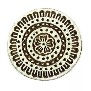 Деревянный печатный блок, деревянный текстиль, резной блок, принтер, индийская марка, свинец 2 D Inches