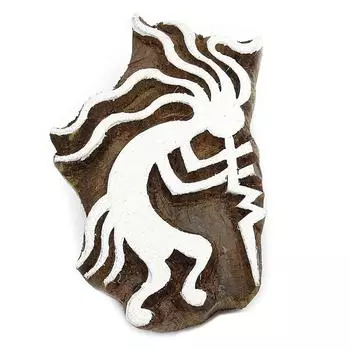 Деревянный печатный блок записки ручной работы текстильный художественный принтер штамп 2 x3