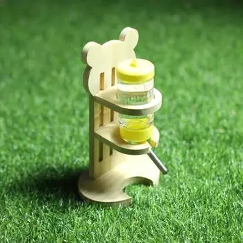 Деревянный питьевой фонтанчик Hamster с регулируемой высотой и шаровым краном large head