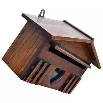 Деревянный почтовый ящик, водонепроницаемый, ящик для предложений, конверты для писем, почтовый ящик для дома, школы, коробки для салфеток, офиса, компании