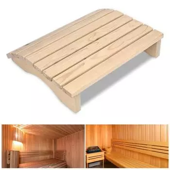 Деревянный подголовник для сауны, спинка для сауны, полая гладкая деревянная подставка под спину, противоскользящая, профессиональные принадлежности для сауны, аксессуары для паровой бани