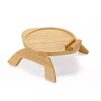 Деревянный поднос для дивана, подставка для мобильного телефона, фруктовая тарелка, украшение из дерева