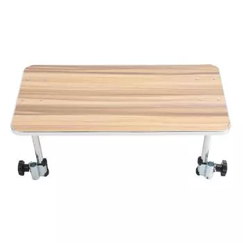 Деревянный поднос для коленей в инвалидной коляске, стабильная поддержка, столик для пожилых людей в инвалидной коляске для еды, чтения, Wr