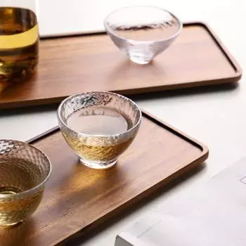 Деревянный поднос для подачи еды Подносы для подачи Хранение еды Кофе Десерт Фрукты Закуски Десерты Напитки Завтрак Кухня Сладости Главная