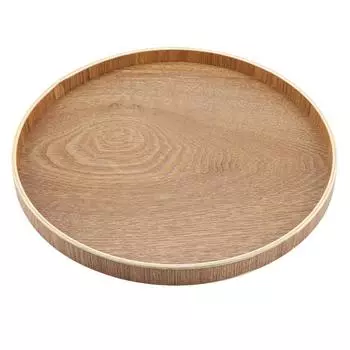 Деревянный поднос для сервировки, тарелка для чайного сервиза, фруктов, конфет, еды, домашнего декора