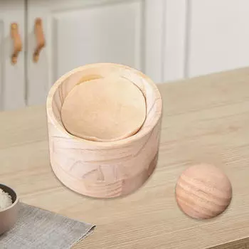 Деревянный пресс для пельменей Годовой справочник для любителей еды Обертка из кожи