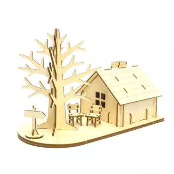 Деревянный ящик для аксессуаров в стиле арт-хаус KI-GU-MI &