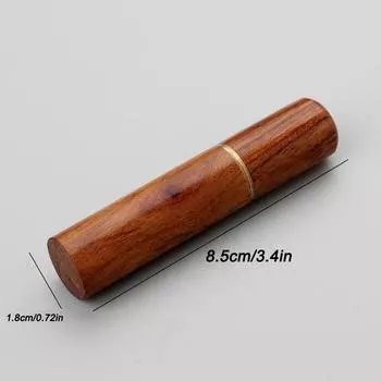 Деревянный ящик для иголок Игольница Ящик для хранения Ящик для хранения инструментов своими руками Контейнер для хранения иголок из черного дерева