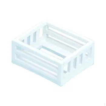 Деревянный ящик для кукольного домика 1:12 масштабная миниатюрная мебель для фруктов и овощей коричневый