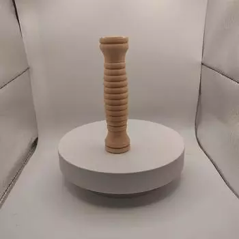 Деревянный роликовый массажер для ног - средство для релаксации и рефлексотерапии, уход за ногами и спиной в спа-качестве, без формальдегида 1pc