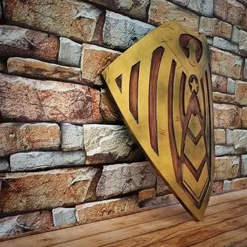 Деревянный щит для мальчиков 55,88 см, солдатский щит супергероя, ролевая игра, комикс, щит, реплика, косплей