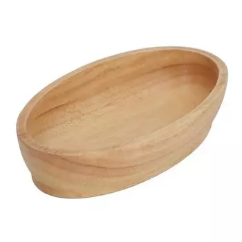 Деревянный сервировочный поднос Многоцелевой Рустикальный Винтажный Поднос для еды и напитков для обеденного стола в фермерском доме 21x4.5cm / 8.3x1.8in