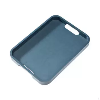 Деревянный сервировочный поднос, журнальный столик с ручками, элегантная декоративная тарелка для 33x24cm