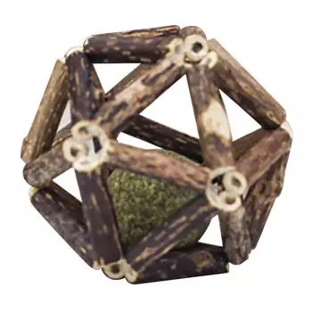 Деревянный шарик кошачьей мяты, палочка Silvervine, скрежет зубов, усиление аппетита, жевание кошачьего шарика с кошачьей мятой для кошек