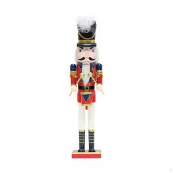 Деревянный Щелкунчик Солдат Дерево Рождество для стола Праздник