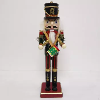 Деревянный Щелкунчик, солдатские украшения, 12 дюймов, ручная роспись, кукла, кукольная игрушка, подарок для Sword