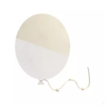 Деревянный стикер на стену с воздушным шаром, наклейки на стены, декор с воздушным шаром для детей белый