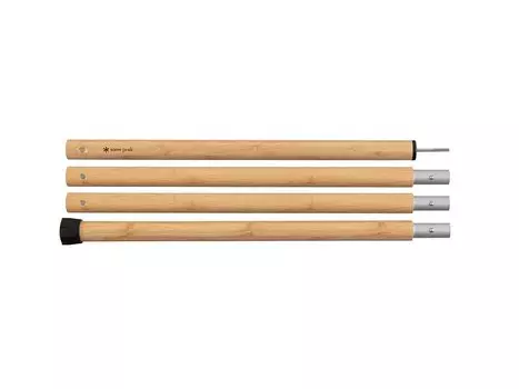 деревянный столб снежной вершины